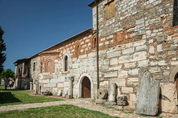 Βυζαντινή Εκκλησία Της Αγίας Μαρίας Στην Απολλωνία Της Αλβανίας — Φωτογραφία Αρχείου