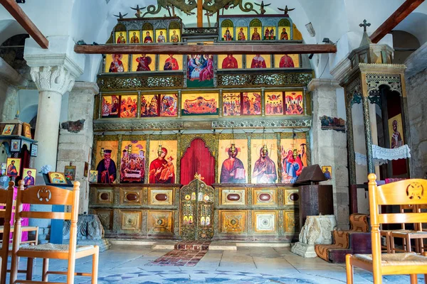 Byzantijnse Kerk Van Mary Apollonia Albanië — Stockfoto