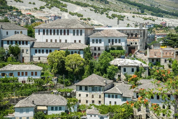 Eski Cirokaster kentine manzara, UNESCO mirası, Arnavutluk