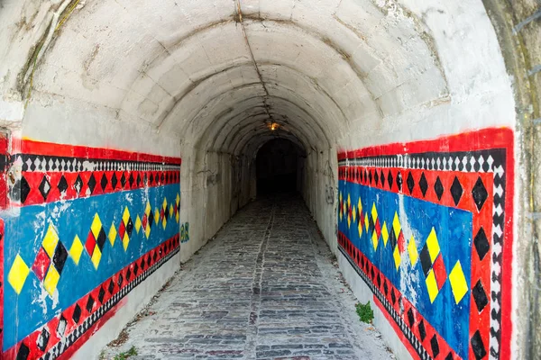 The cold war tunnel under the Fortress of Gjirokastra