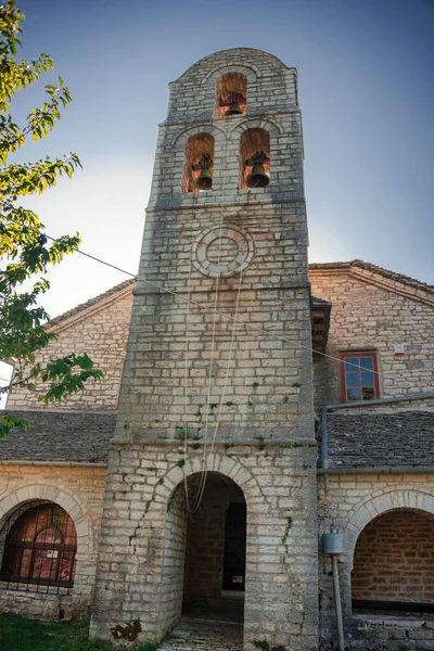 Aldeia Monodendri Uma Das Mais Belas Aldeias Pitorescas Grécia Montanhosa — Fotografia de Stock