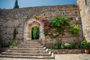  Moni Panagia Pantanassa Manastırı 'nın taklitleri ortaçağ, Bizans' taki 