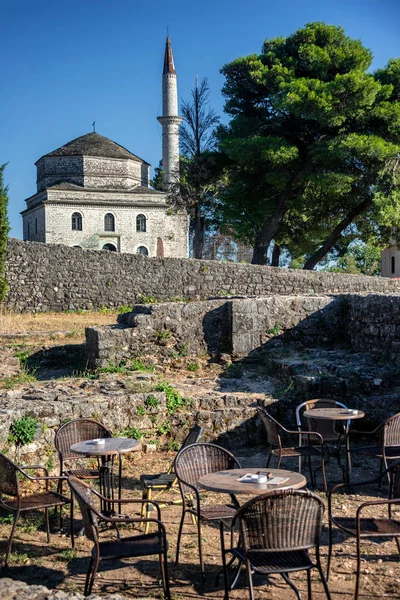 Kilátás Fethiye Mecsetre Ali Pasha Sírjával Előtérben Mecsetet Ali Pasha — Stock Fotó