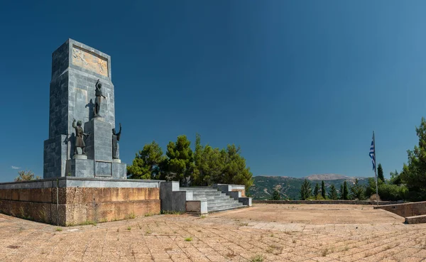 Monumento Dos Heróis Revolução Grega 1821 — Fotografia de Stock