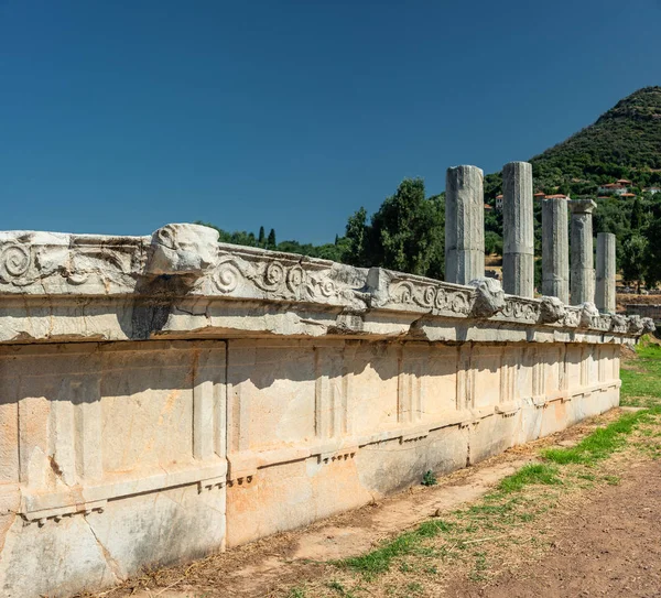 Impressies Van Oude Messene Oude Messini Site Griekenland — Stockfoto