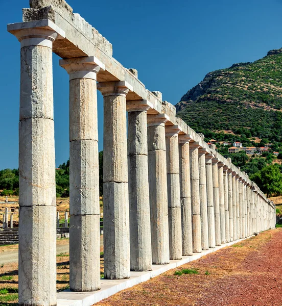 Impressies Van Het Oude Messene Messini Peloponnesos Griekenland — Stockfoto