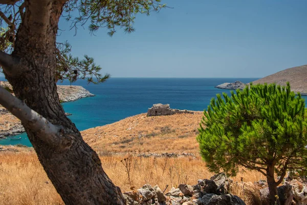 Yunanistan 'ın en güneyindeki Cape Matapan (Cape Tenaro) üzerinde şaşırtıcı bir manzara