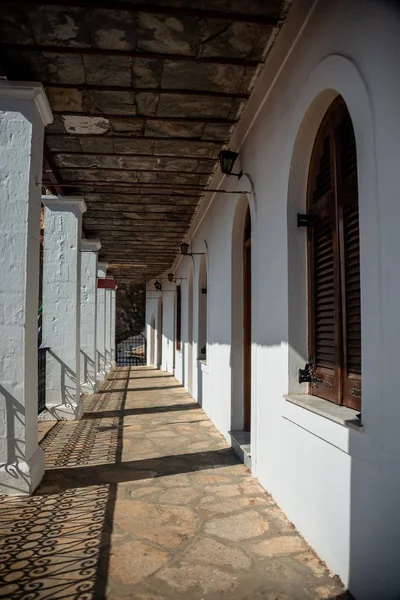 Kynouria Daki Parnon Dağları Ndaki Panagia Elona Manastırı — Stok fotoğraf