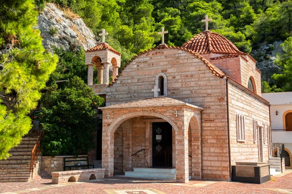 Monastery Saint Patapios Loutraki Corinthia Greece — 스톡 사진