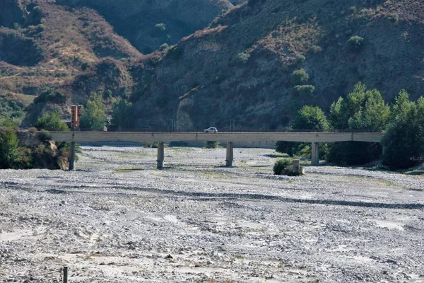 Amendolea Fiumara Folyó Aspromonte Nemzeti Parkban Calabria Olaszország — Stock Fotó