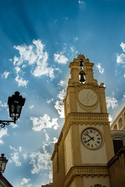 Plaza Basílica Sant Agata Gallipoli —  Fotos de Stock