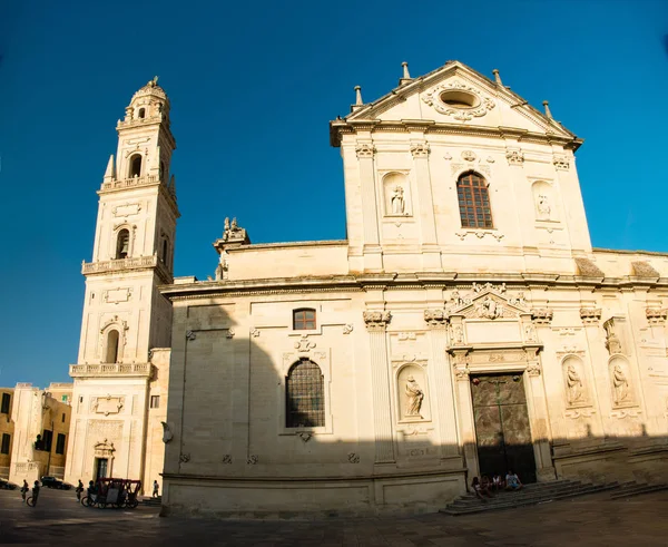 Historyczne Centrum Wspaniałego Kamiennego Miasta Południowych Włoch Regionu Basilicata Atrakcją — Zdjęcie stockowe