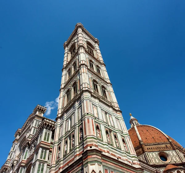 Cathédrale Florence Duomo Santa Maria Del Fiore Avec Clocher Campanile — Photo