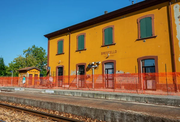 Brescello Nun Don Camillo Filmlerinin Sahnelendiği Mantova Yakınlarındaki Taklitleri — Stok fotoğraf