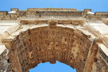 Alt görünümü güzel Arch Konstantin, Roma, İtalya