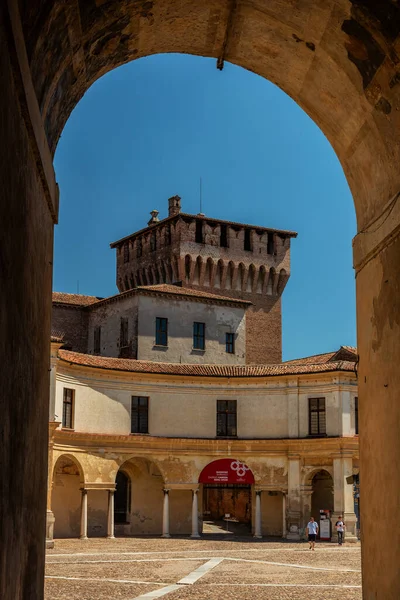 Fortezza Medievale Castello Gonzaga San Giorgio Italia Mantova — Foto Stock