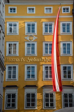 Doğum yeri olan ünlü besteci wolfgang amadeus mozart, Salzburg, Avusturya