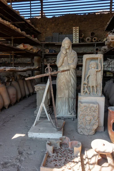 Impresiones Del Sitio Histórico Pompeya Cerca Napoli Italia — Foto de Stock