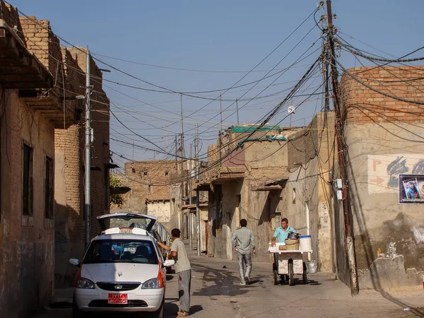 Dagelijks Leven Bazar Het Centrum Van Erbil Koerdistan Noord Irak — Stockfoto