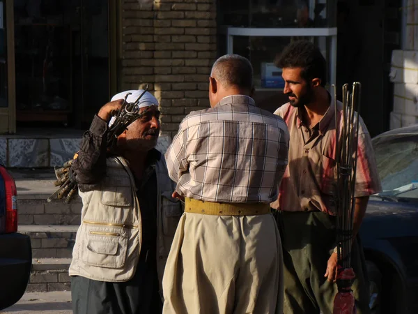 Dagelijks Leven Bazar Het Centrum Van Erbil Koerdistan Noord Irak — Stockfoto