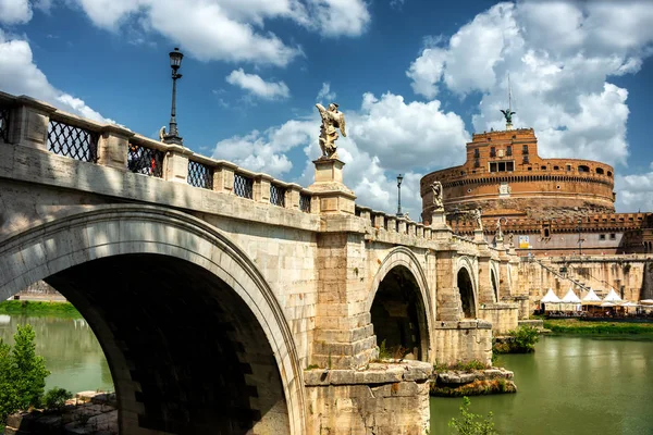 Castel Sant Angelo Oder Mausoleum Von Hadrian Rom Ist Heute — Stockfoto