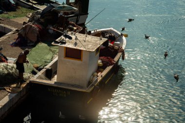 Saflık Beach Plaj (Spiaggia della Puritate) Gelibolu, Apulia,: Salento, İtalya