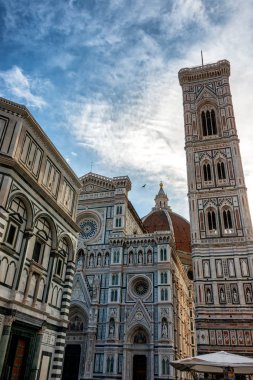 Şaşırtıcı Katedrali, Santa Maria del Fiore (Il Duomo di Firenze), Floransa, İtalya. Bazilika biri İtalya'nın en büyük Kilisesi, UNESCO Dünya Miras Listesi