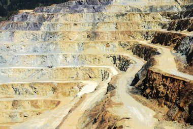 Avusturya 'nın Styria kentindeki Erzberg' e bak