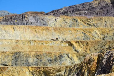 The Erzberg mine, a famous large open-pit mine located in Eisenerz, Styria. Austria