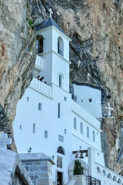 Εντυπώσεις Της Μονής Όστρογκ Στο Μαυροβούνιο — Φωτογραφία Αρχείου