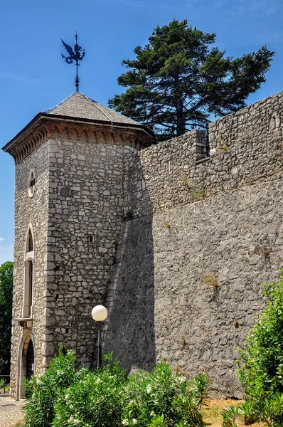 Torre Observación Del Castillo Trsat Ciudad Rijeka Croacia —  Fotos de Stock