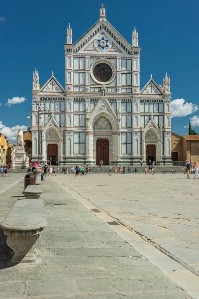 Basílica Santa Cruz Basílica Santa Cruz Florencia Italia — Foto de Stock