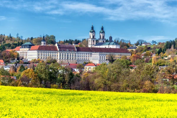 Wrażenia Widoki Klasztor Floriana Górnej Austrii Pobliżu Linzu — Zdjęcie stockowe