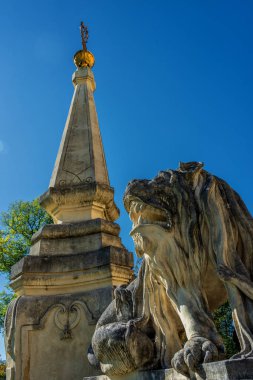 Waldviertel, Aşağı Avusturya 'daki Greillenstein Kalesi' nin taklitleri. Huzurlu, saray