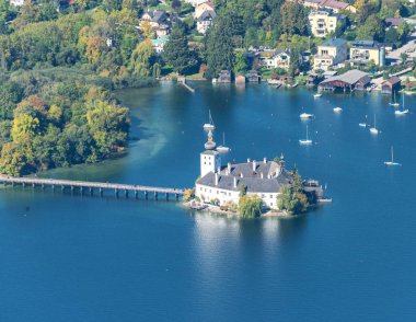 Schloss Ort, Gmunden, Avusturya, Avrupa'nın kale