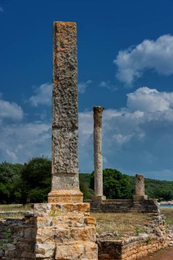 Roman Ruins and Remains at the island of Brijuni, Istria, Croatia