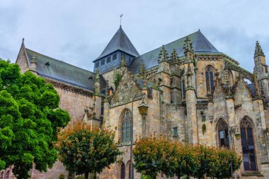 Kuzey Fransa, Brittany 'deki Dinan Tarihi Kasabası' ndan İzlenimler