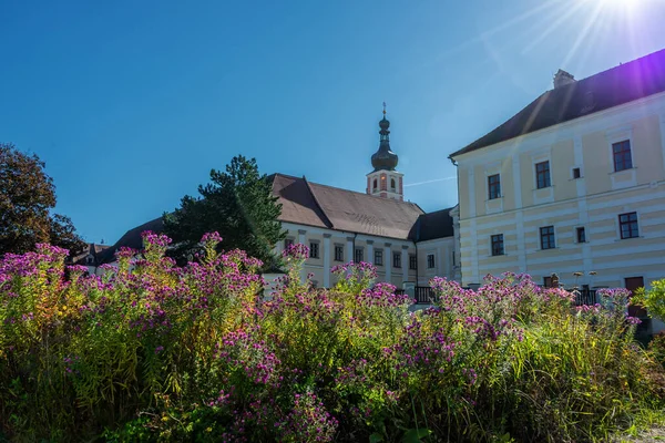 Premonstratensian Monastery Geras Waldviertel Lower Austria Austria Famous Fish Farm — Stock Photo, Image