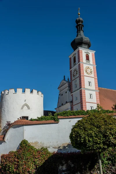 Klasztor Premonstratensji Geras Waldviertel Dolna Austria Austria Słynie Hodowli Ryb — Zdjęcie stockowe