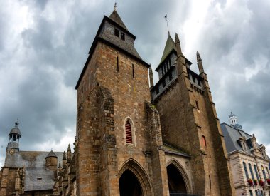 Brittany 'deki Saint-Brieuc katedrali.