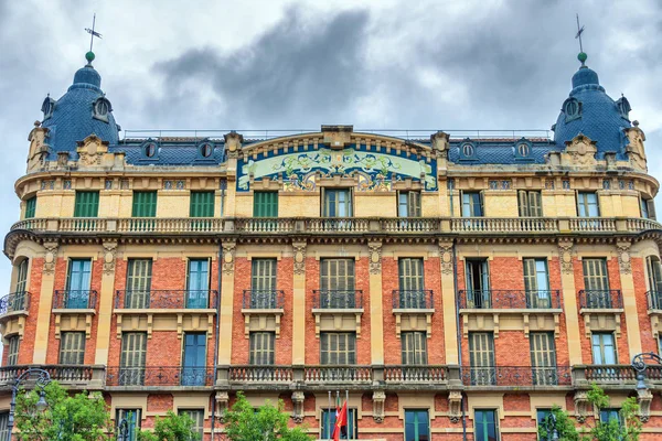 Beautiful Buildings Pamplona Navarra Spain Architecture Originality — ストック写真