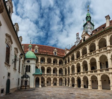 Landhaus, Styria federal parlamentosunun konutları. Graz, Avusturya 'nın Styria eyaletinin başkentidir.