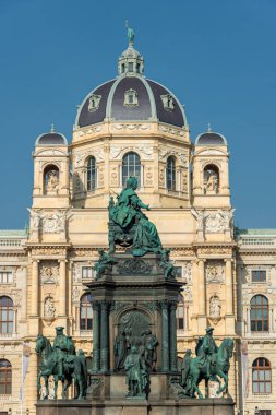 Maria theresia anıt, Viyana, Avusturya, Avrupa'nın. anıtın kaspar von zumbusch tarafından 1888 yılında yaptırılmıştır.
