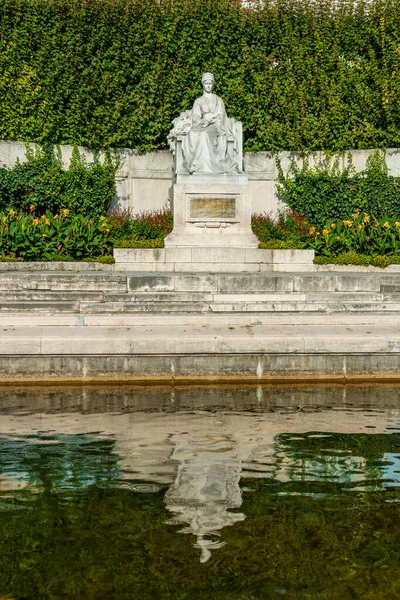 Monument Impératrice Elizabeth Dans Parc Volksgarten Vienne Autriche — Photo