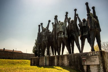 Linz, Avusturya yakınlarındaki KZ anıtı Mauthausen