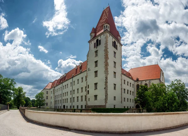 Вид Головну Будівлю Терезійської Військової Академії Вінер Нойштадті Австрія — стокове фото