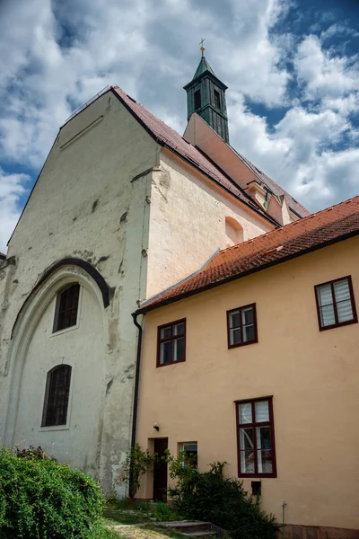 Avusturya Wiener Neustadt Taki Capuchin Kilisesi Manzarası — Stok fotoğraf