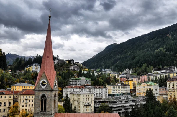Kilise Primus Felitsian Bad Gastein Avusturyalı Spa Kayak Tesisi — Stok fotoğraf