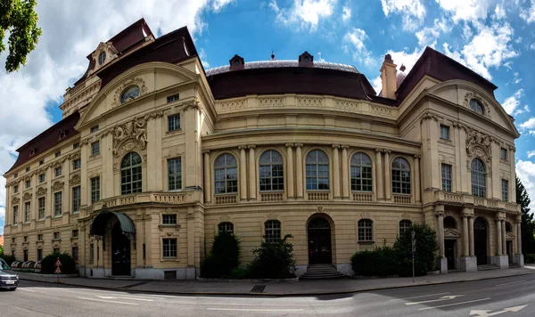 Graz Operasının Graz Graz Avusturya Daki Opera Binasının Güzel Panoramik — Stok fotoğraf