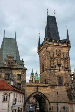 Towers of Charles Bridge, Prague, Czech Republic